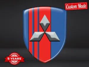 Mitsubishi Stickers Auto Édition Course Personnalisables